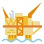 Oil platform icon 64x64