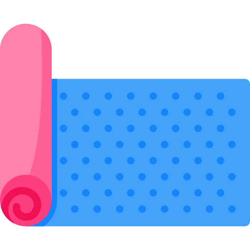 Yoga mat icon