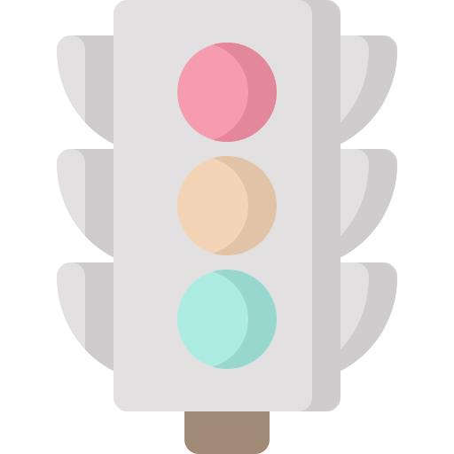 Traffic lights icon