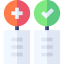 Pros and cons icon 64x64