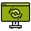 Monitor Symbol 64x64
