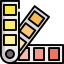 Color palette icon 64x64
