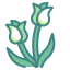 Tulip icon 64x64