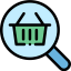 Shopping basket icon 64x64