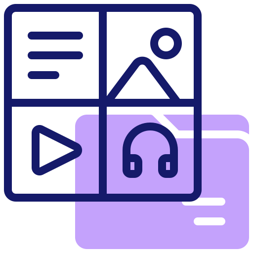Content management icon