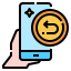 Cash back icon 64x64