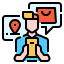 Online shopping icon 64x64