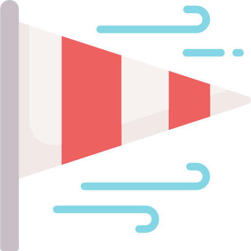 Wind direction icon