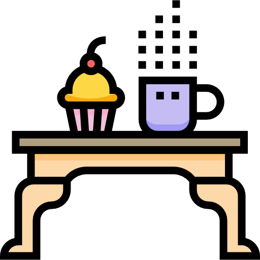 Coffee table icon