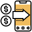 Mobile payment icon 64x64