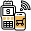 Cashless payment icon 64x64