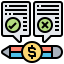 Pros and cons icon 64x64