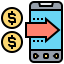 Mobile payment icon 64x64