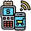 Cashless payment icon 64x64