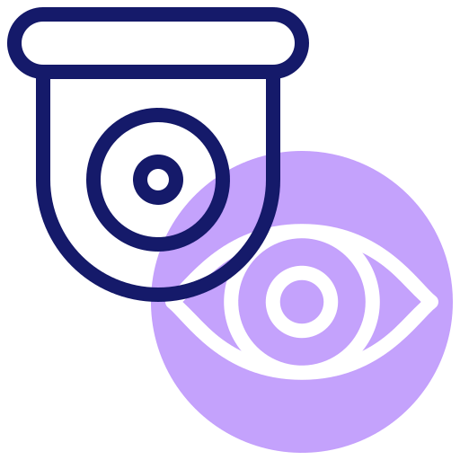 Security camera icon