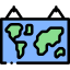 World map Symbol 64x64