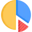 Pie chart icon 64x64