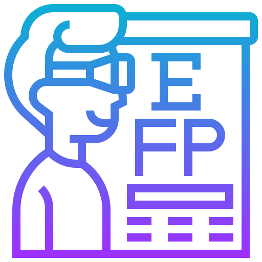 Eye test icon