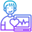 Heart rate アイコン 64x64