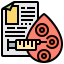 Blood test icon 64x64