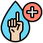 Blood test icon 64x64