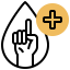 Blood test icon 64x64
