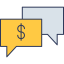 Money talk icon 64x64