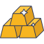 Gold Bars icon 64x64