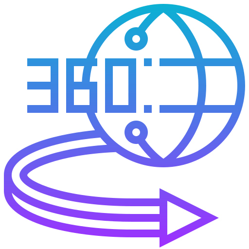 360 degree icon