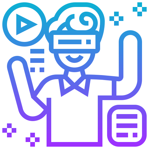 Virtual reality icon