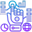 Wired gloves icon 64x64
