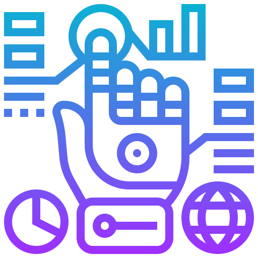 Wired gloves icon