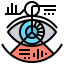 Eye recognition icône 64x64