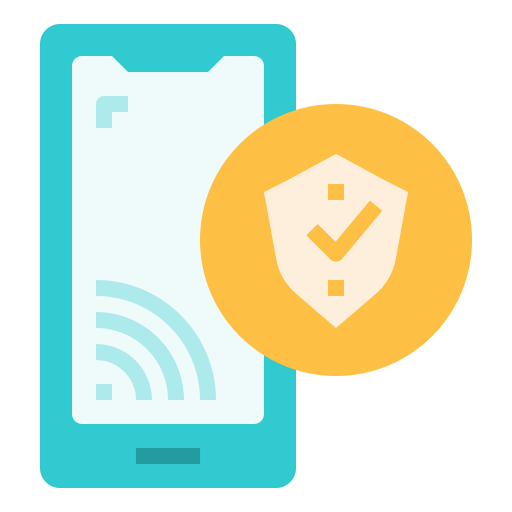 Mobile security icon