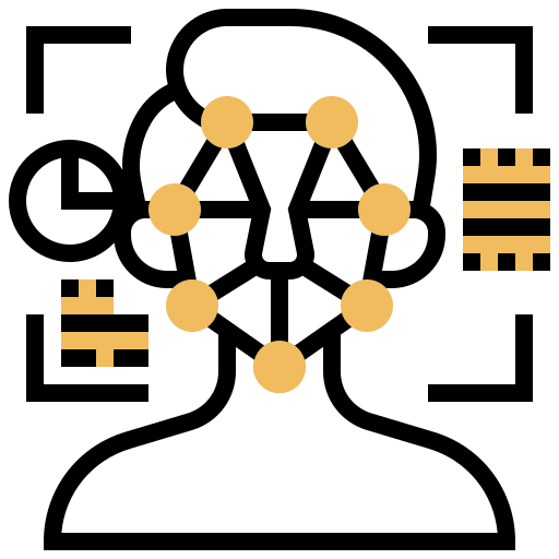 Facial recognition icon