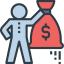 Money bag icon 64x64