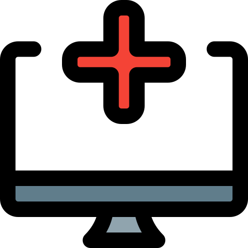 Desktop computer icon