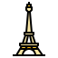 Eiffel tower icon 64x64