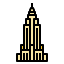 Empire state building icon 64x64