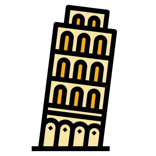 Leaning icon