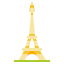 Eiffel tower icon 64x64