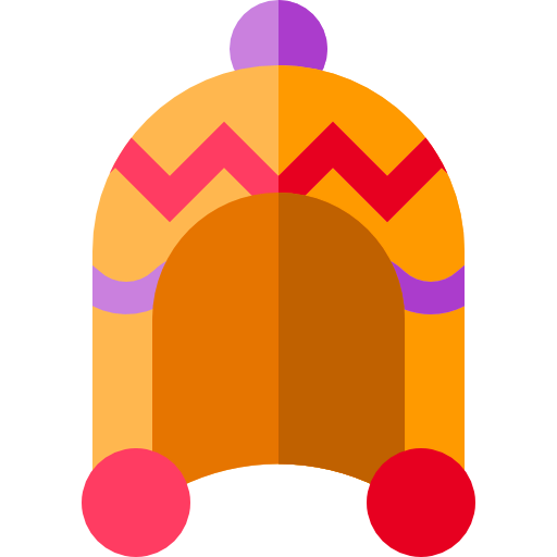 Knitted hat icon