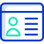 Contact information icon 64x64