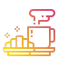 Hot coffee icon 64x64