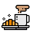 Hot coffee icon 64x64