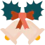 Christmas bell icon 64x64