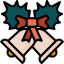 Christmas bell icon 64x64