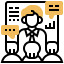 Online conference icon 64x64