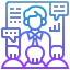 Online conference icon 64x64