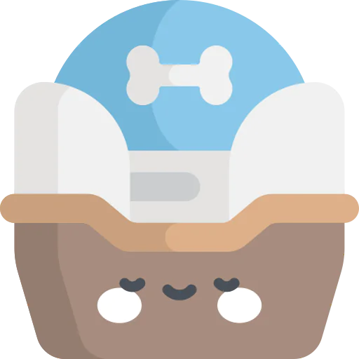 Pet bed icon